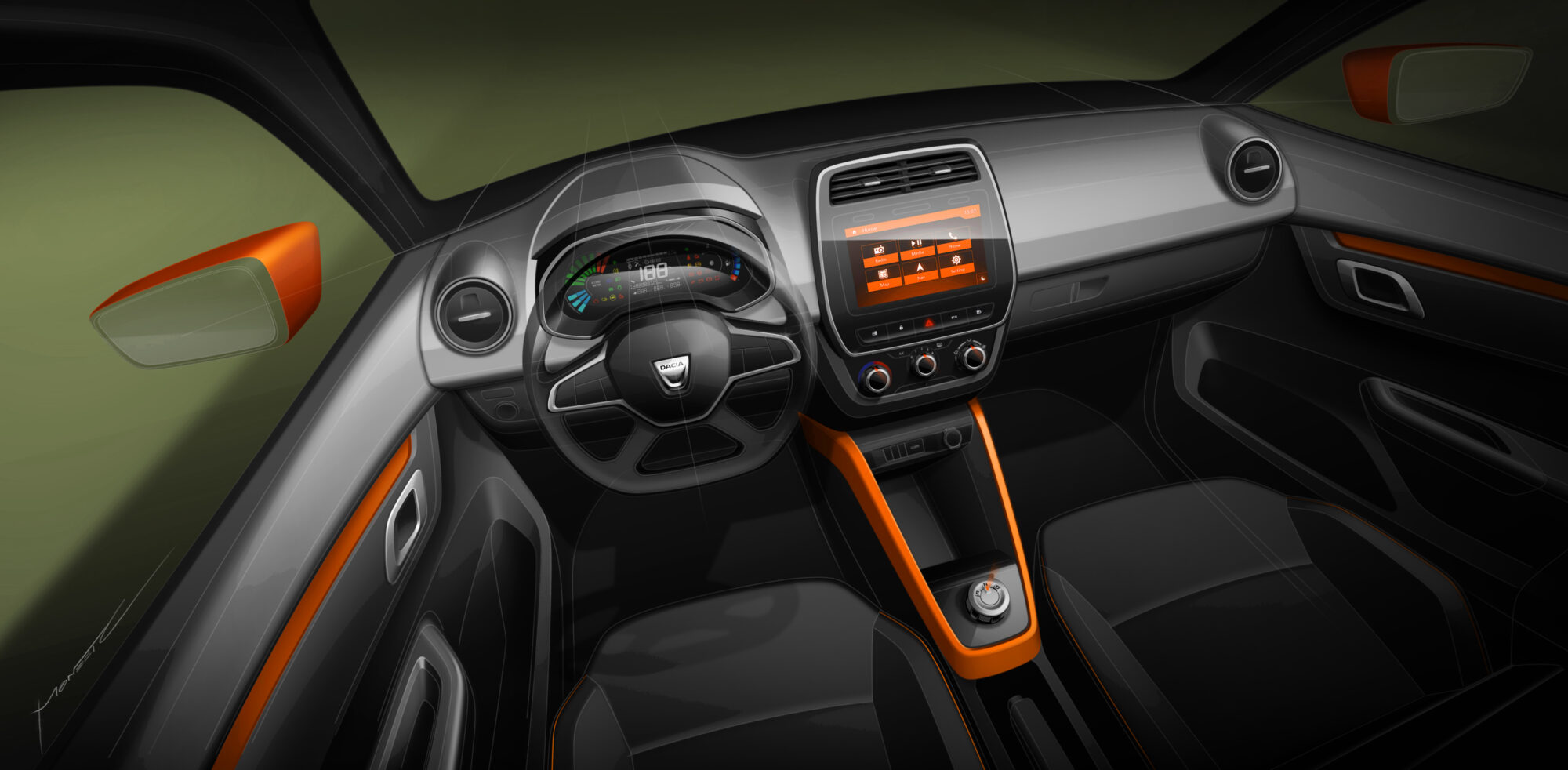 2020 - Dacia SPRING - Design genesis