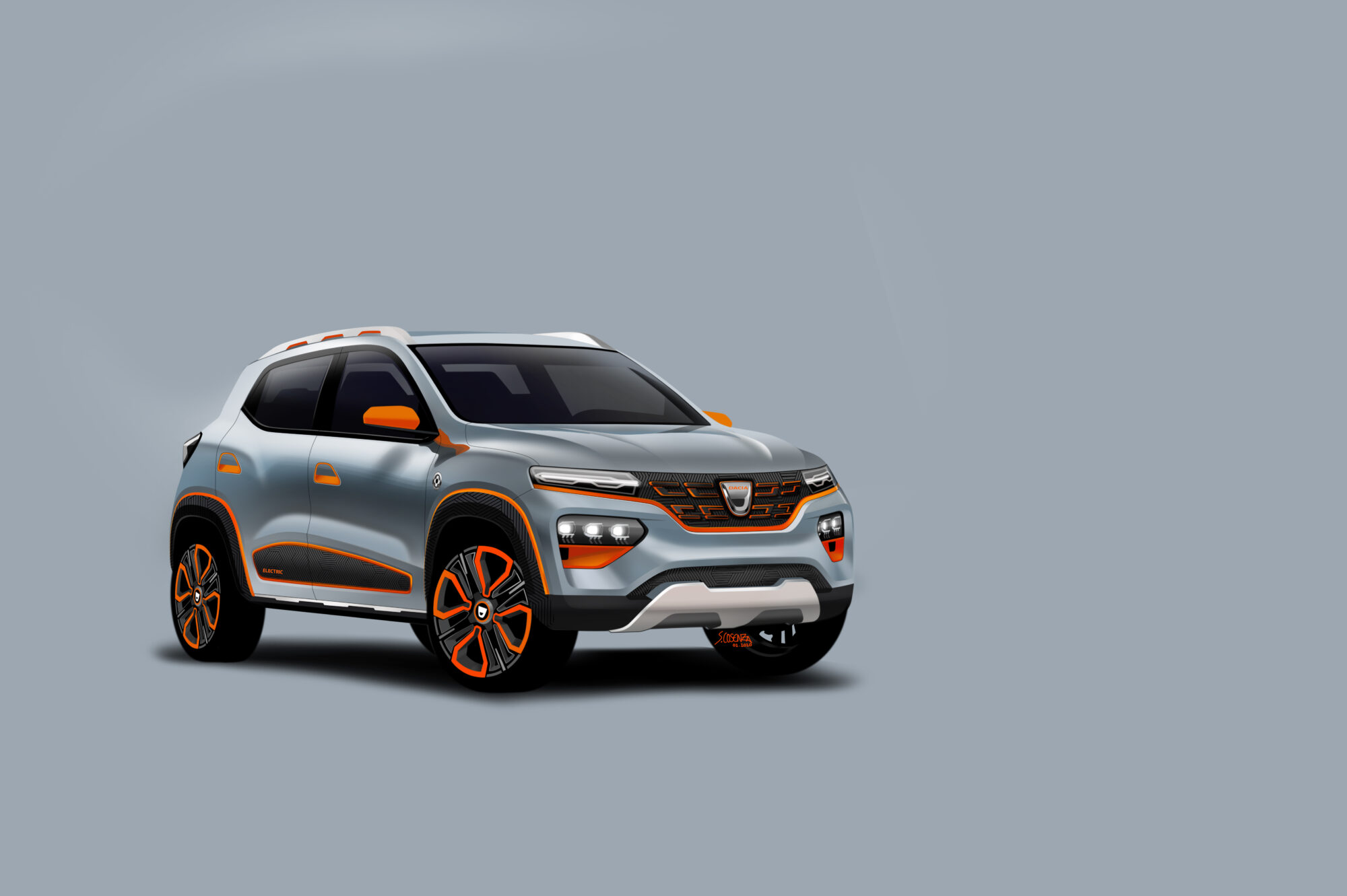 2020 - Dacia SPRING show car