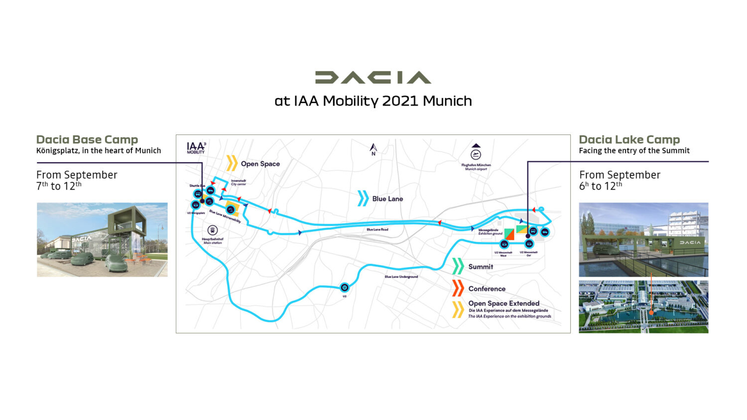2021 - Dacia au Salon IAA de Munich
