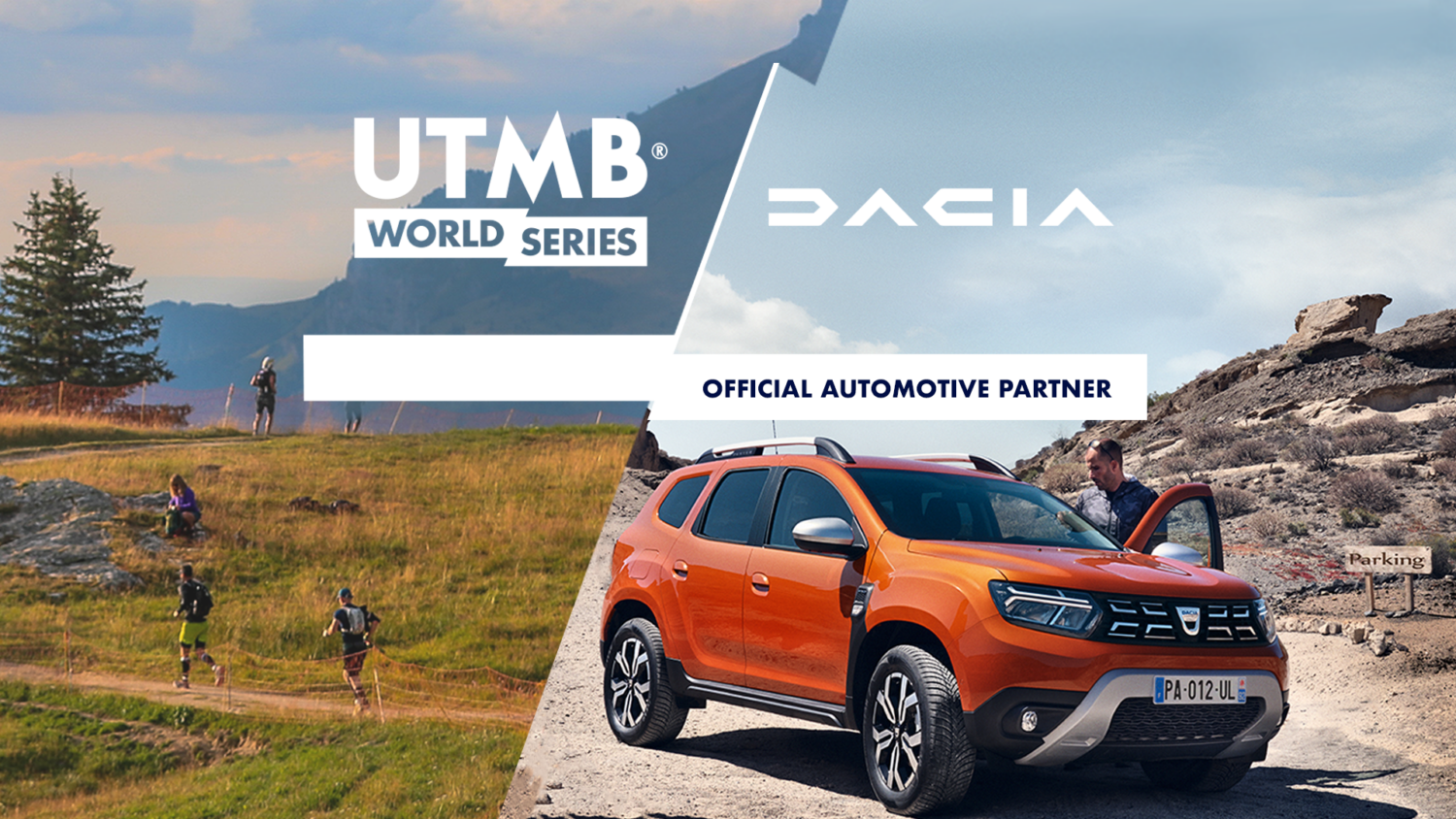 2022 - Dacia et UTMB® World Series annoncent un partenariat de plusieurs années
