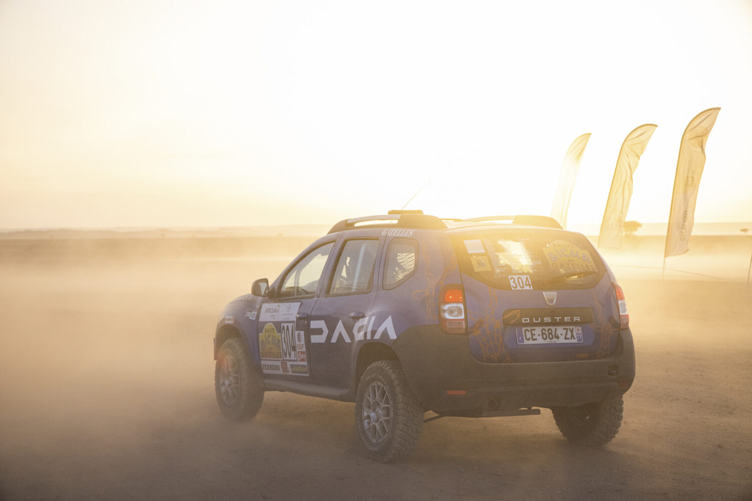 Rallye Aïcha des Gazelles 2022 : 3 Duster sur le podium