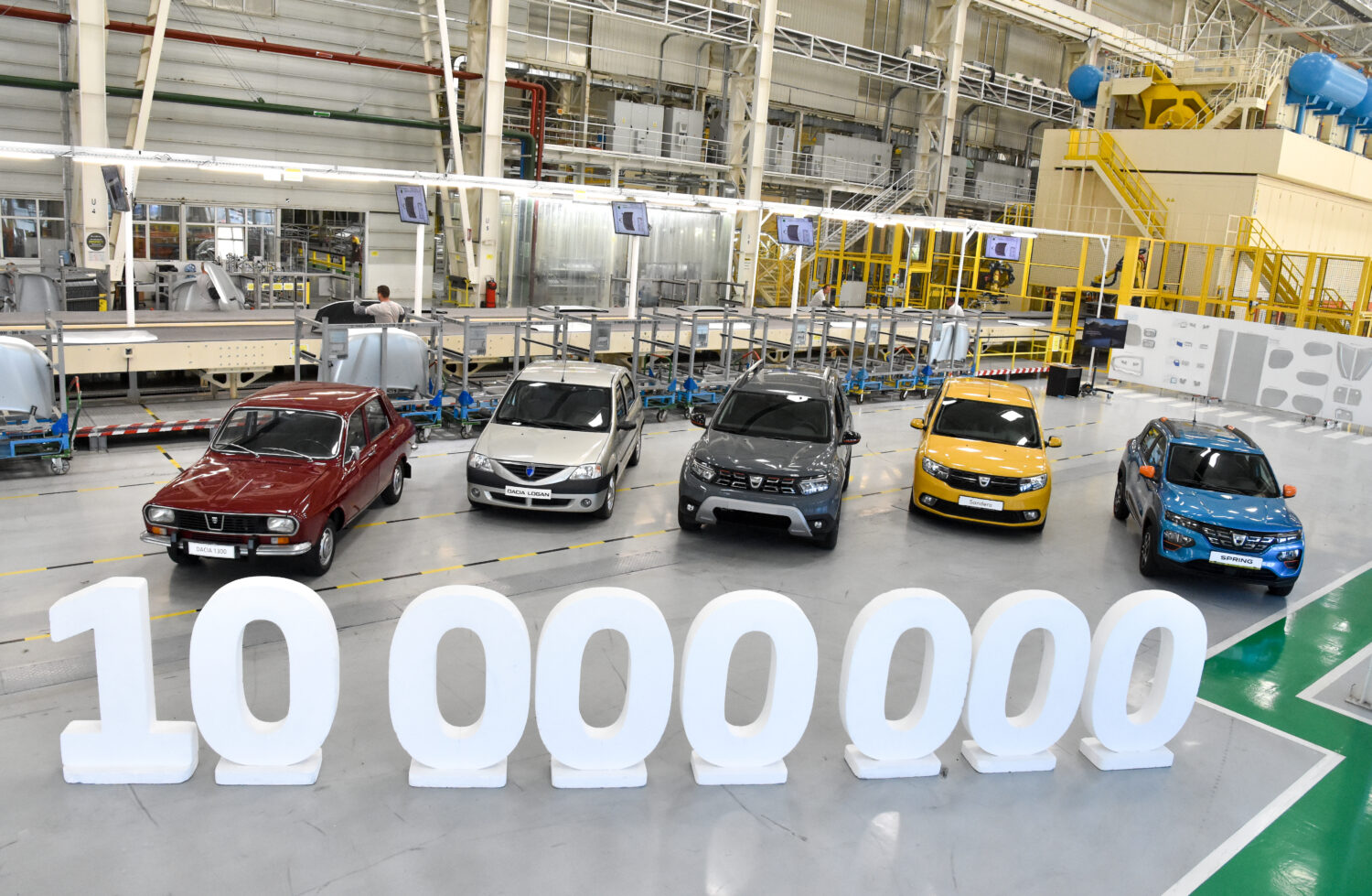 2022 - 10 Millions Dacia produced