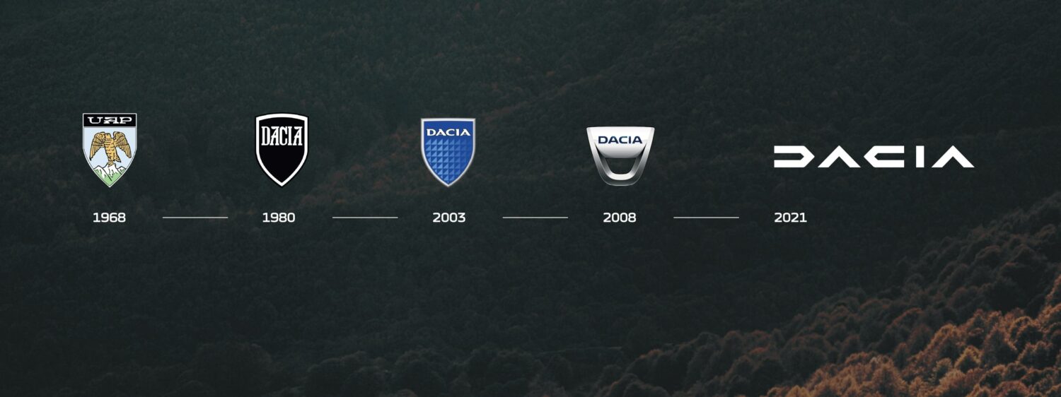 Nouveau logo, nouvel emblème, nouvelles couleurs… toujours Dacia !