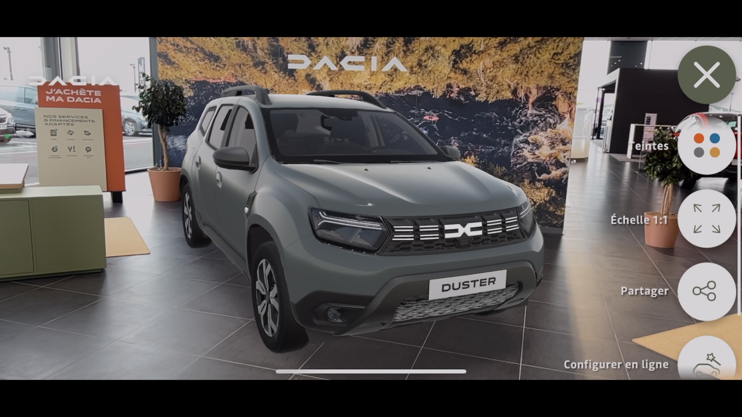 2022 - Dacia AR : l’application de réalité augmentée, simple et utile
