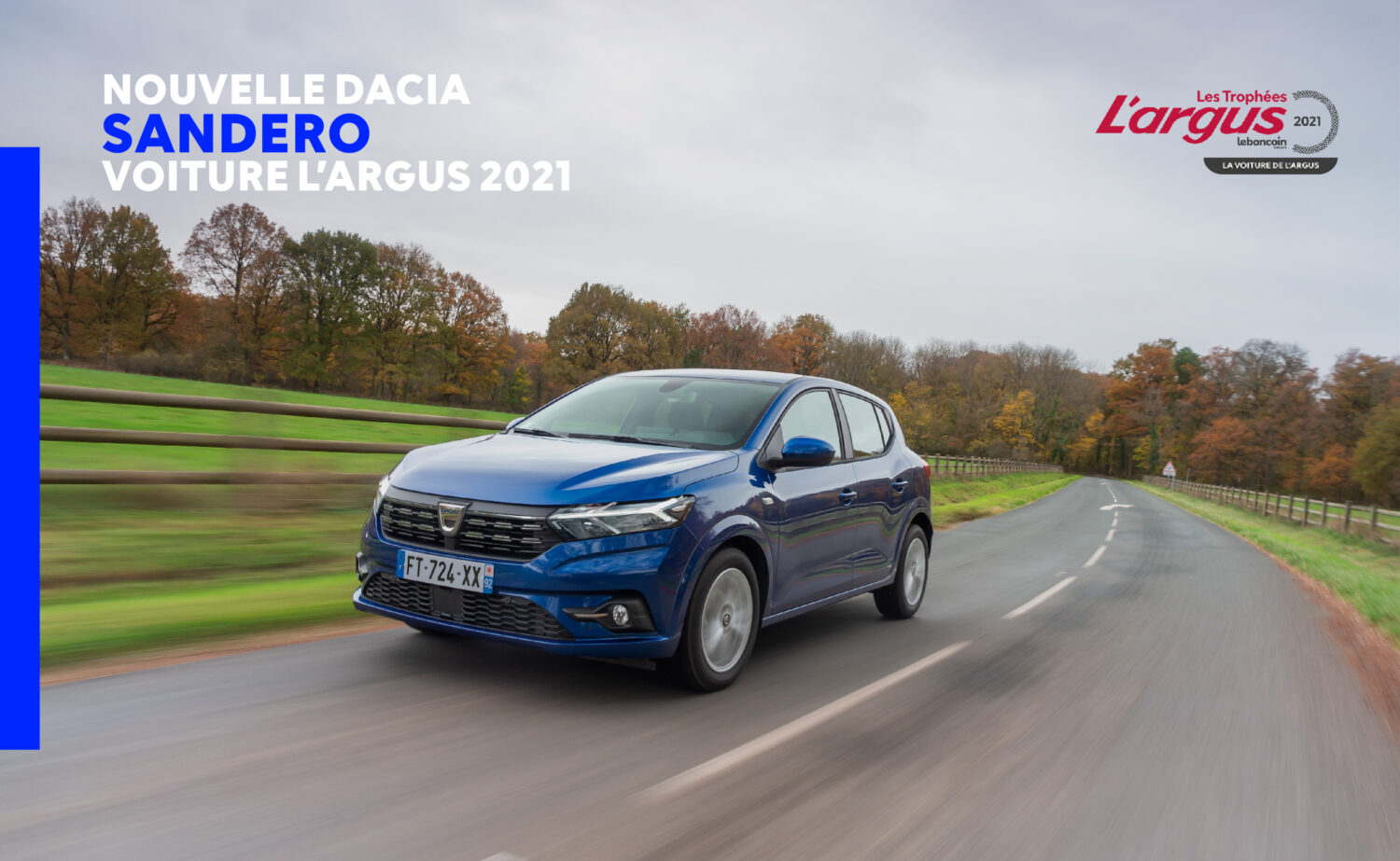 2021 - Dacia Sandero voiture L’argus de l’année 2021