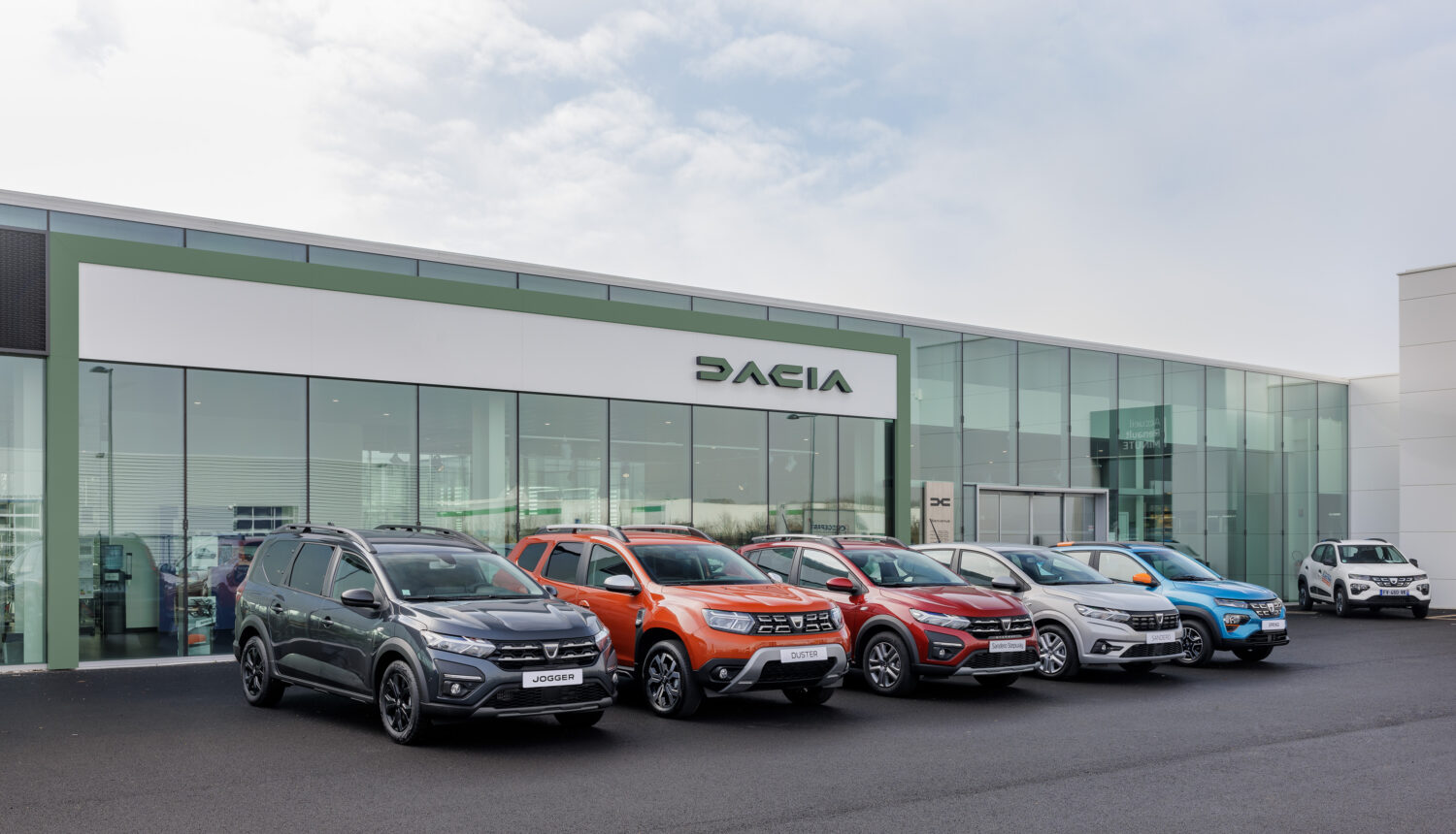 2022 - New visual identity of Dacia network