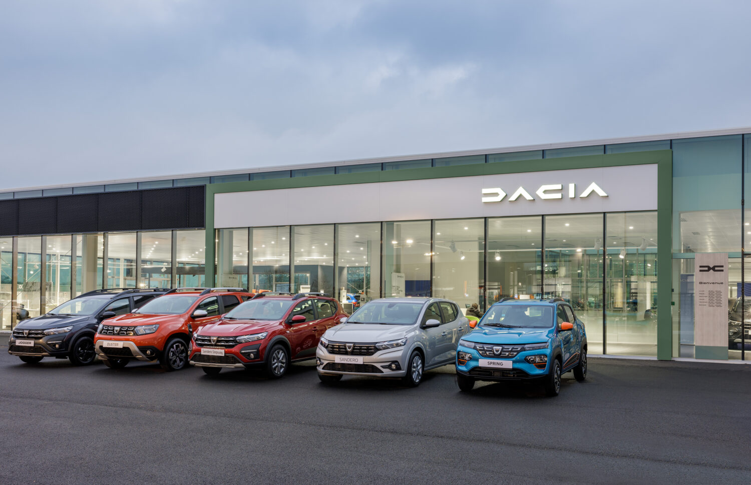 2022 - Nouvelle identité visuelle du réseau Dacia
