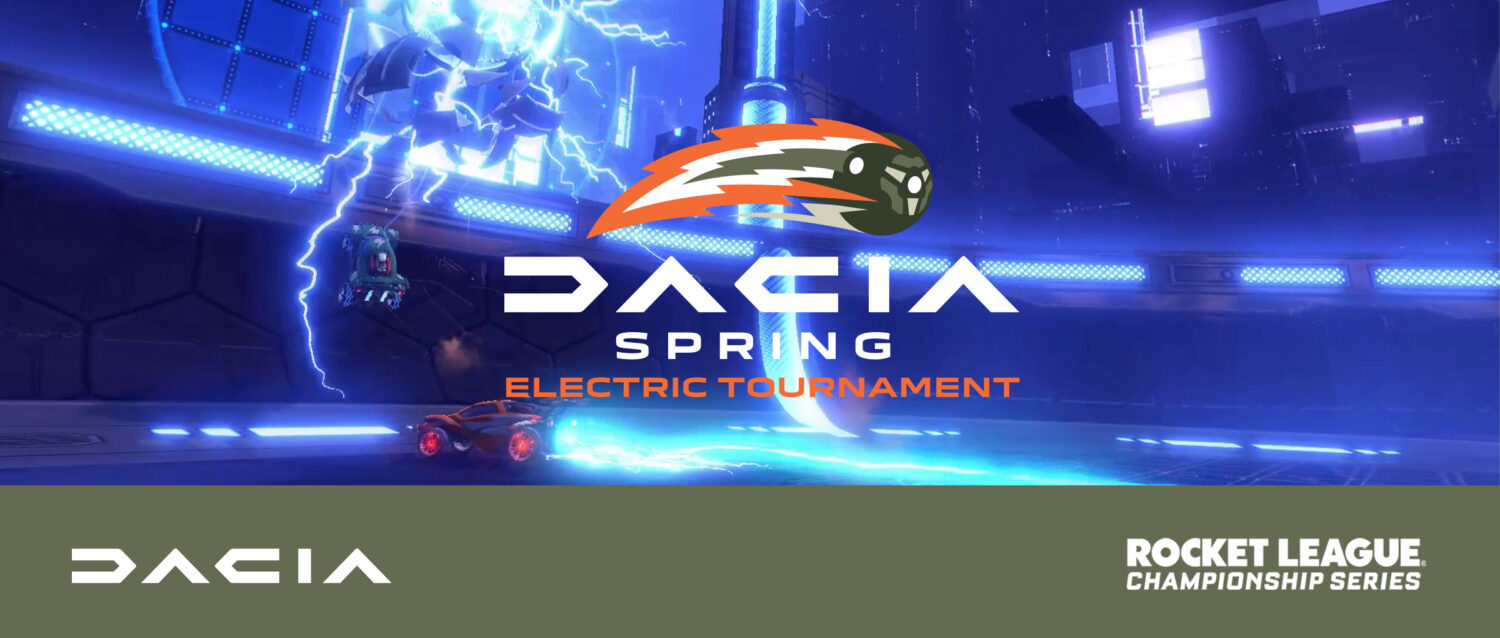 2022 - Spring, the 100 % Dacia electric vehicle, and Rocket League® launch an unexpected esport tournament