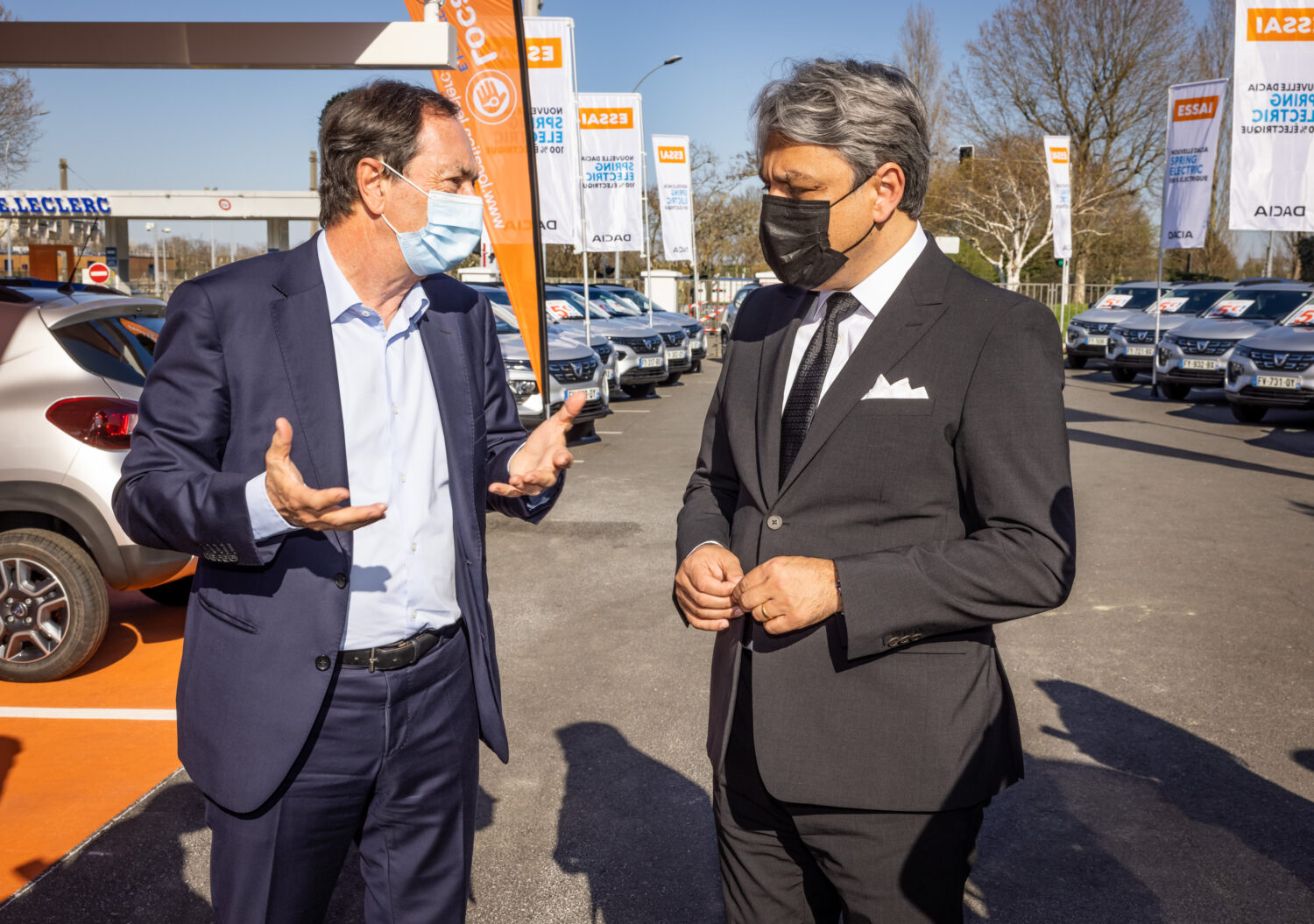 2021 - E.Leclerc Location accueille dans ses agences les premières Dacia Spring, 100% électriques